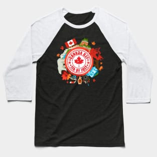 canada day Baseball T-Shirt